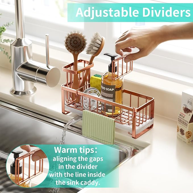 HapiRm Sponge Holder for Kitchen Sink - Image 4