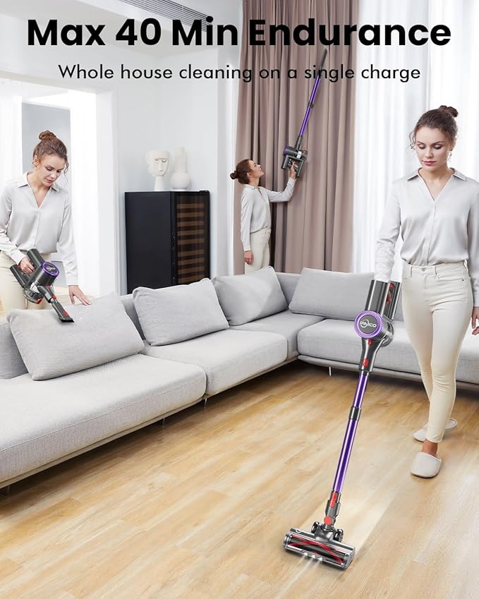 Cordless Vacuum Cleaner, 25kPA Vacuum Cleaners - Image 3