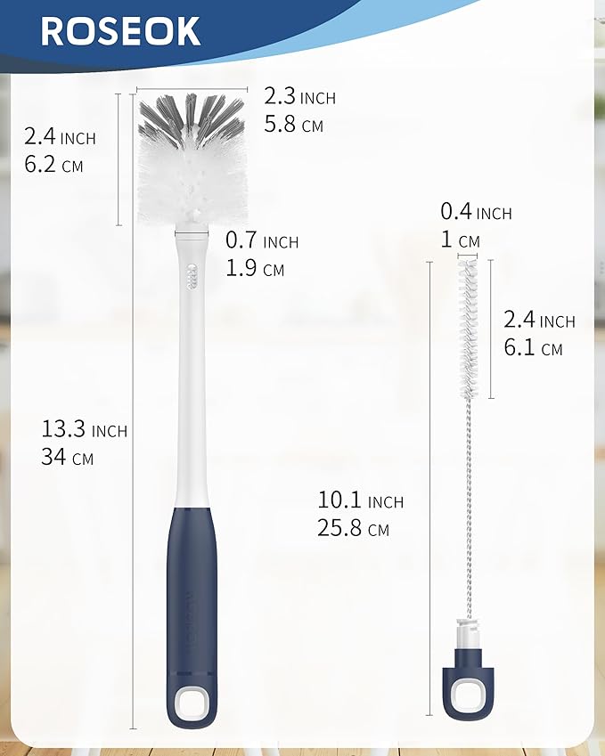 2 in 1 Long Handle Bottle Brush - Image 9