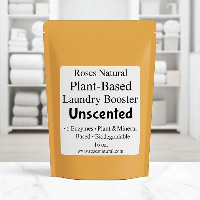 Natural Enzyme Laundry Booster – Unscented | 6 Enzymes | Fragrance-Free | - Image 2