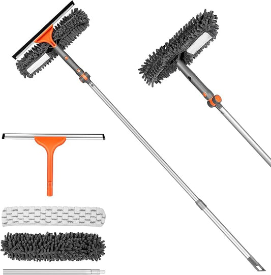 Chabatree Window Squeegee Cleaner Set 2-in-1 Window Cleaning Tool by Unknown