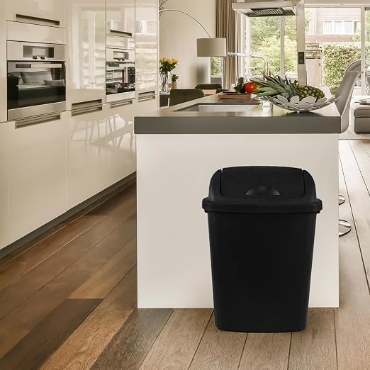 6 Gallon Plastic Garbage Cans - Image 5