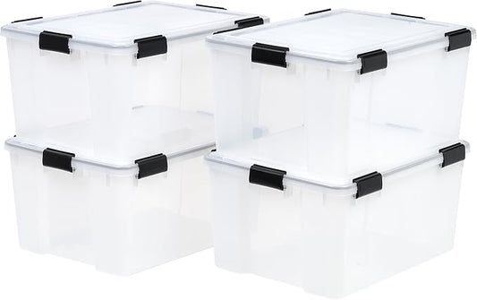 IRIS USA 110559 62.8 Quart Weathertight Plastic Storage Box by IRISUSA
