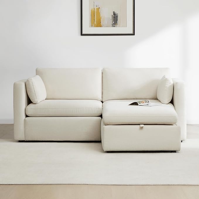 CHITA Modular Sectional Sofa, FSC Certified L Shaped Couch - Image 3