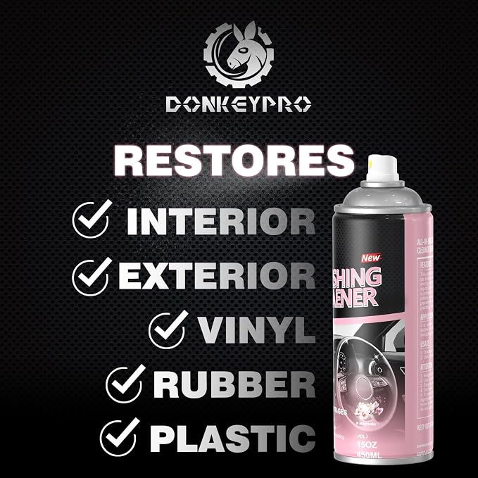 Interior Cleaner and Protectant, 15 Fl Oz Polishing Cleaner Car Interior Spray - Image 2