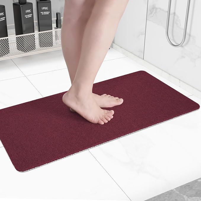 Non-Slip Bathtub Mat, Anti Slip Shower Mat, Fast Drying Bathtub Mats, Foot by Hargiis