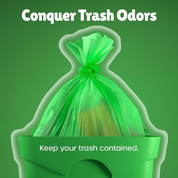 FORID Small Trash Bags 1.2 Gallon Colored - Image 5