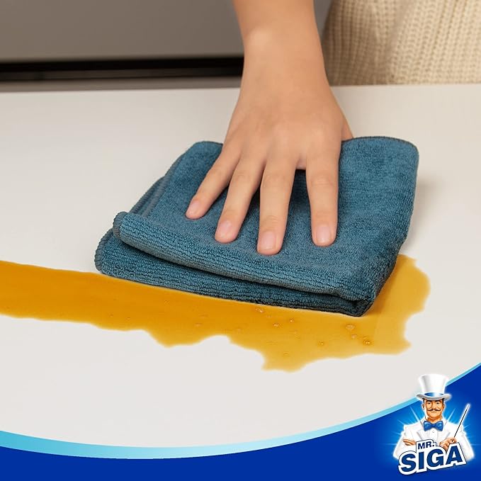 MR.SIGA Microfiber Cleaning Cloth, All-Purpose Microfiber Towels, Streak Free - Image 3