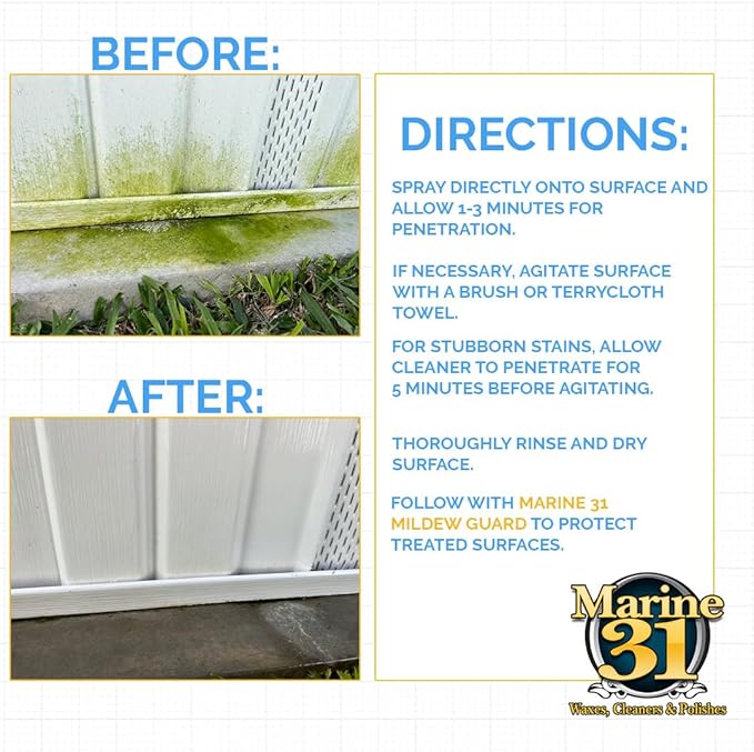 Marine 31 Mildew Stain Remover & Cleaner | Effective - Image 5