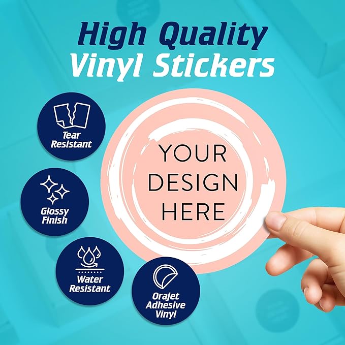 100 Custom Vinyl Stickers - Image 3