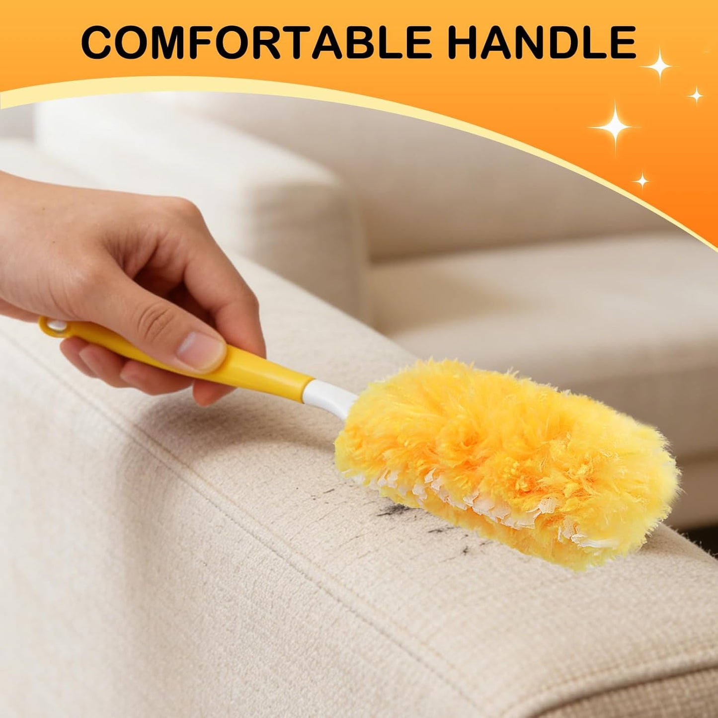 SetSail 30 Count Duster Refills for Swiffer Duster with 1 Handle Dusters for Cleaning Disposable Duster Refill Multi Surface 360 Duster Cleaner Kit for Ceiling Fan, Blind, Furniture