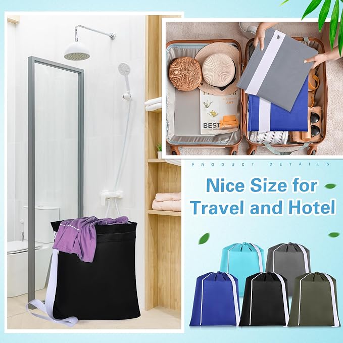 10 Pcs Nylon Extra Large Laundry Bag - Image 6