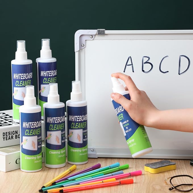 24 Pack Whiteboard Cleaner Spray Bottle 8.5oz Dry Erase Board Surface Cleaner - Image 4