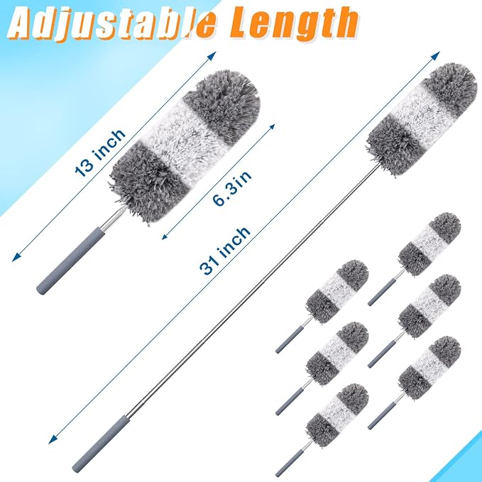Tanlade 12 Pcs Microfiber Feather Duster - Image 2