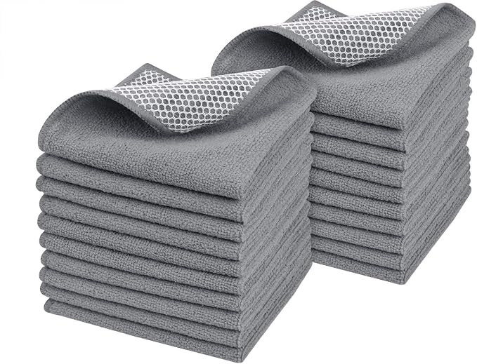 SINLAND Microfiber Dish Cloth Dish Rags by SINLAND