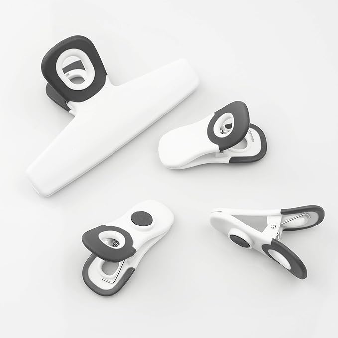 COOK WITH COLOR Bag Clips, Heavy Duty Chip Clip and Refrigerator Magnet Clips - Image 4