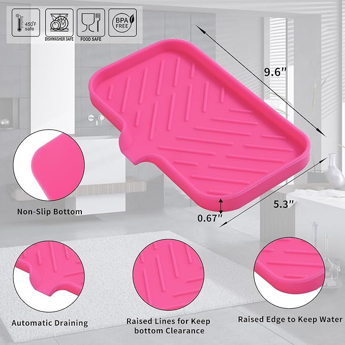 Silicone Bathroom Soap Dishes - Image 2