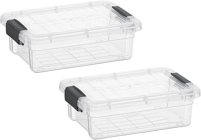 Superio Clear Storage Boxes by Superio