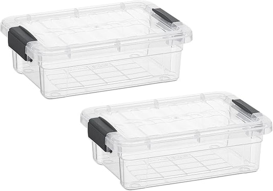 Superio Clear Storage Boxes by Superio