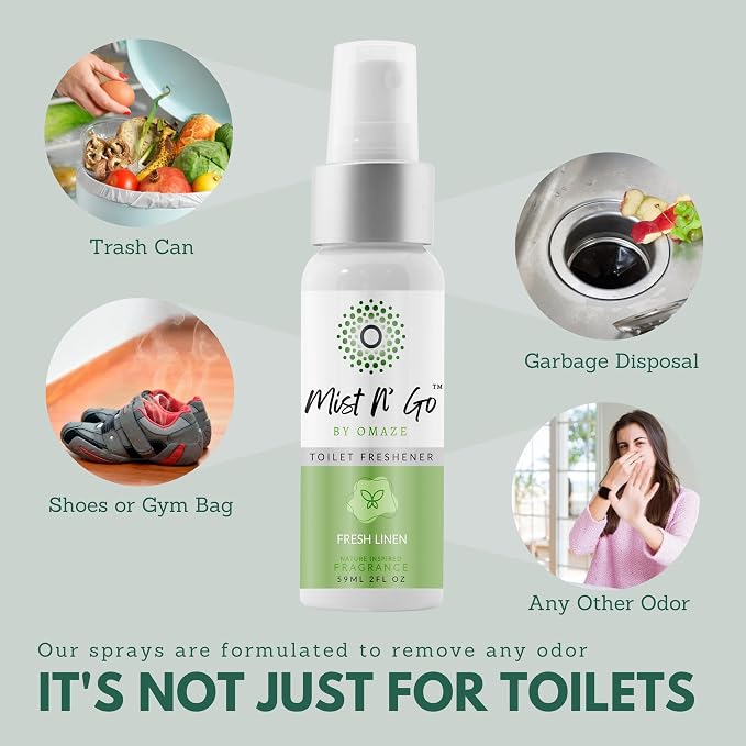 Mist N’ Go by Omaze Travel Bathroom Spray - Image 5