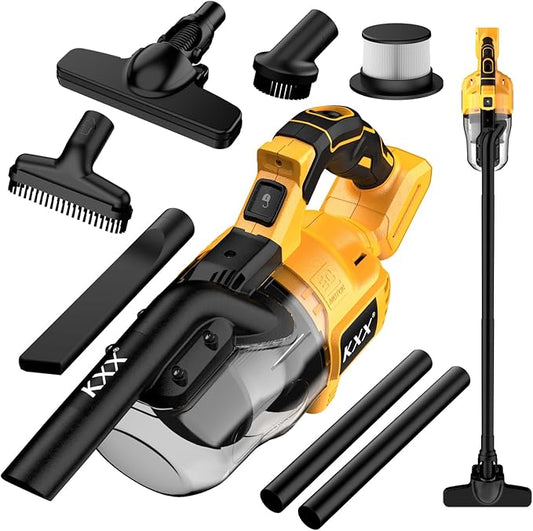 Cordless Vacuum for Dewalt 20V Battery, 5 in 1 Handheld Electric Vacuum Cleaner by KXX