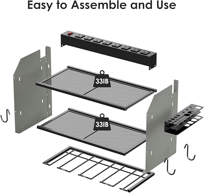 CCCEI Modular Power Tool Organizer Wall Mount - Image 3