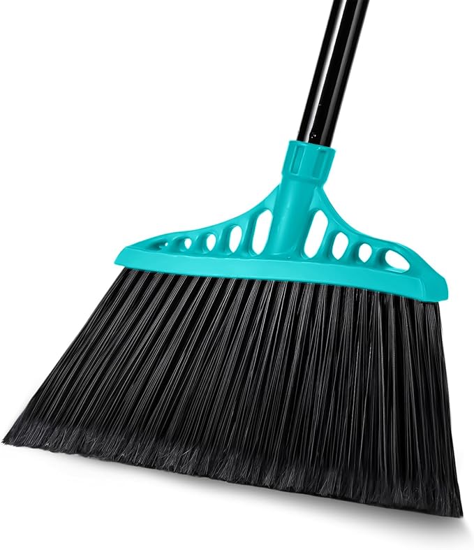 Outdoor Broom for Floor Cleaning, Heavy Duty Brooms by Tiumso