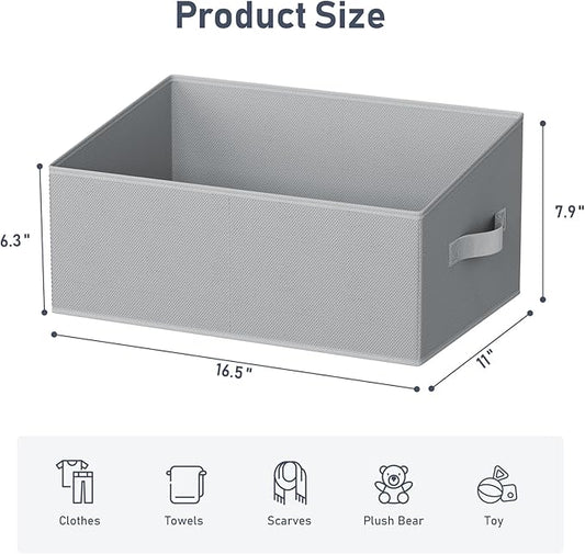 DIMJ Large Closet Storage Bins 8 Pack - Image 2