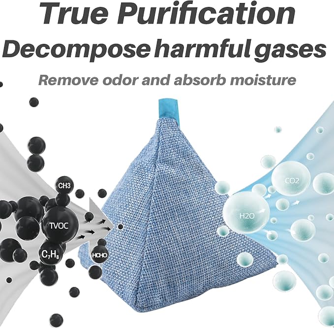 Charcoal Bags Odor Absorber Activated Bamboo Charcoal Air Purifying Bags - Image 3