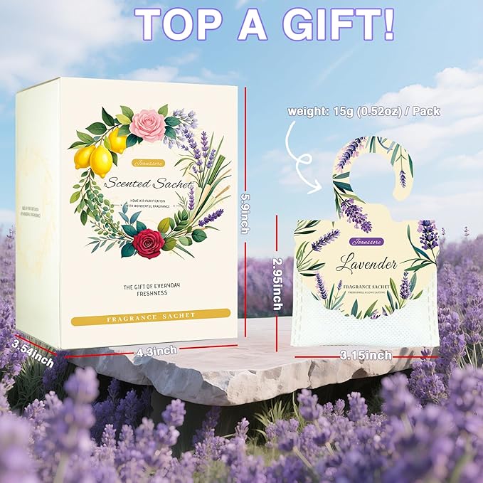 15 Packs Lavender Scented Sachets Bag - Image 7