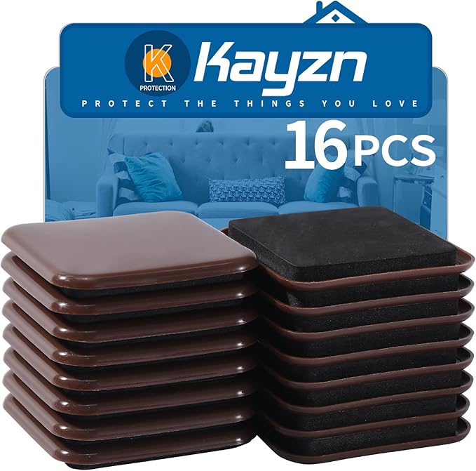 Furniture Sliders, Heavy Duty Furniture Movers by Kayzn