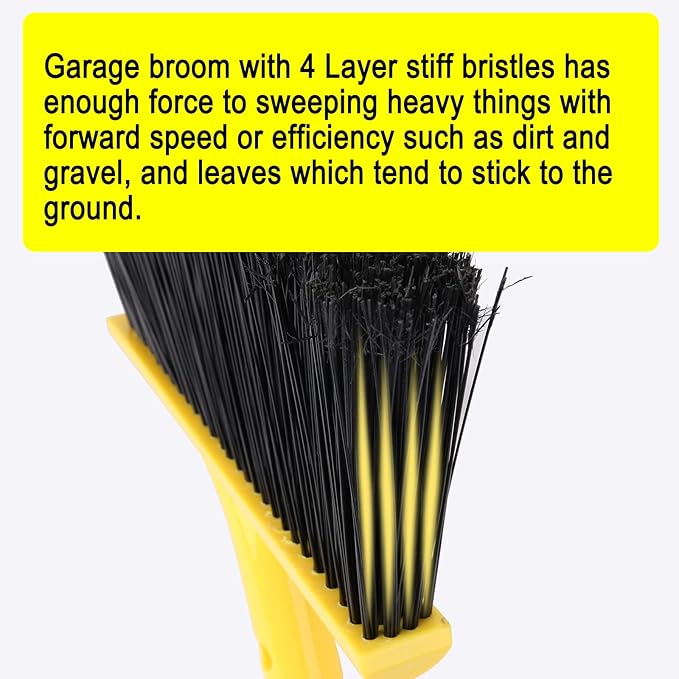 4 Packs Outdoor Broom for Floor Cleaning - Image 4