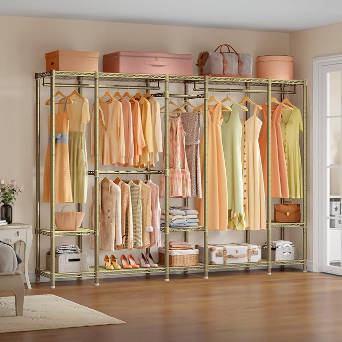 VIPEK V50 Extra Large Portable Closet Rack Bedroom Armoire Freestanding - Image 6