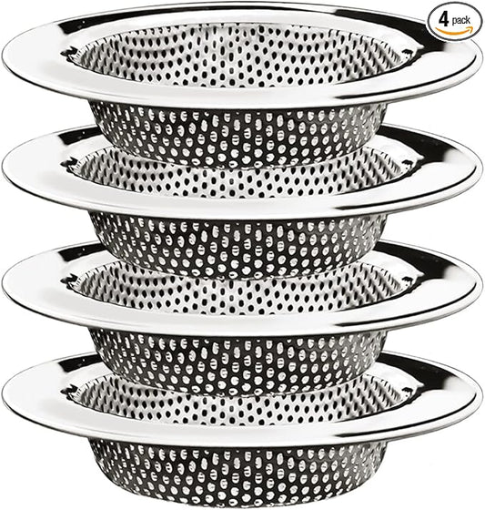 4-Piece Kitchen Sink Strainers by Seatery