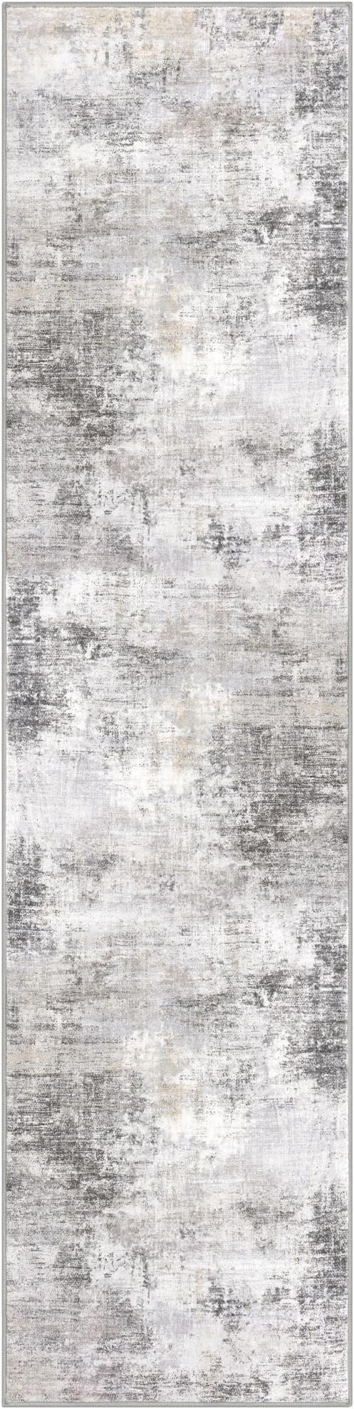 IOHOUZE Abstract Runner Rug 2x8 Ft Washable Runners - Image 9