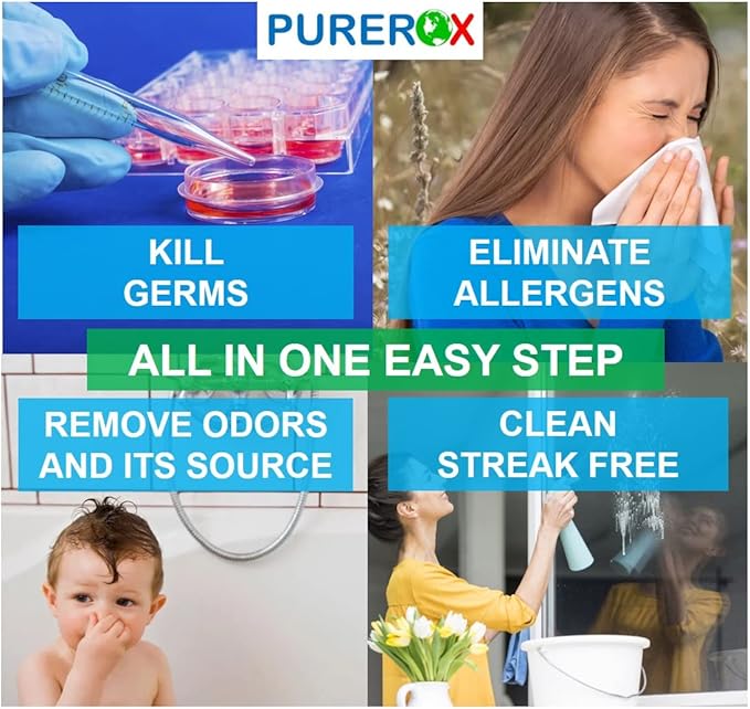 disinfectant Eliminate 99.9999% MRSA, Bacteria. Hospital Grade. Safe - Image 3