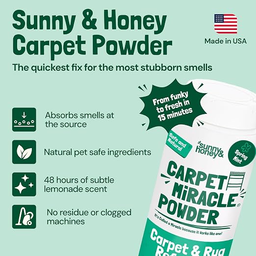 Sunny & Honey Carpet Deodorizer Powder - 20 Oz - Image 2