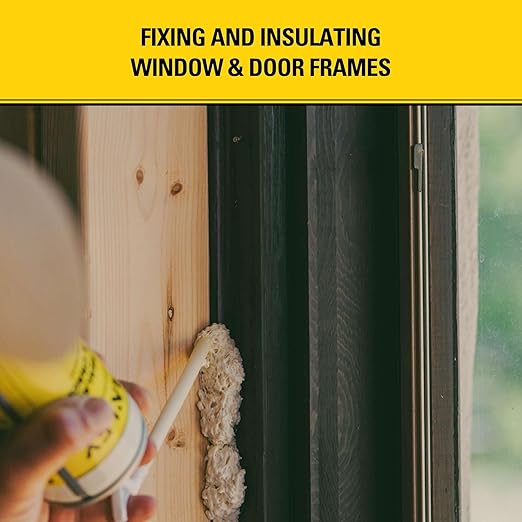 Stanley F905 Gaps & Cracks Sealant – Polyurethane Spray Foam Insulation - Image 7