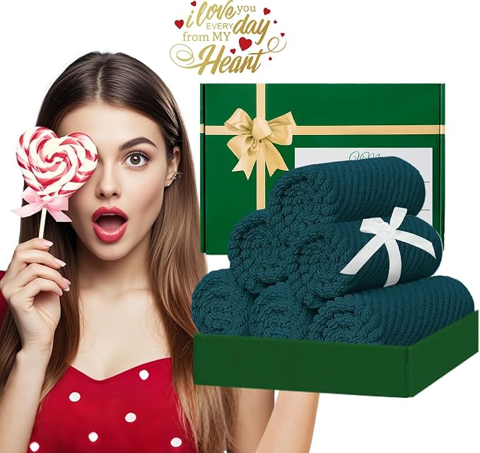 Face Towels for Bathroom, Fluffy Bathroom Hand Towels, Wash Cloths for Showering - Image 6