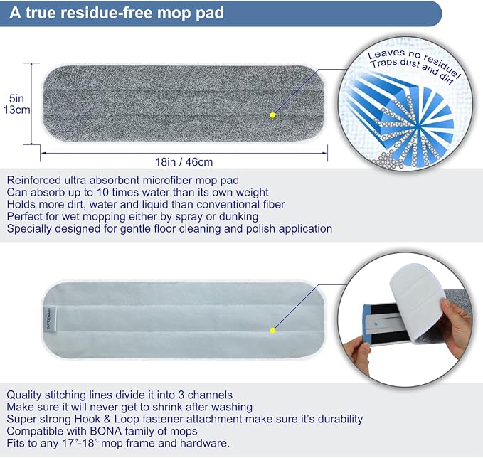 Replacement Microfiber Mop Pads - Image 4