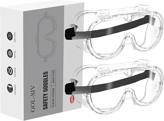 Safety Goggles ANSI Z87.1 by GOL-SIV