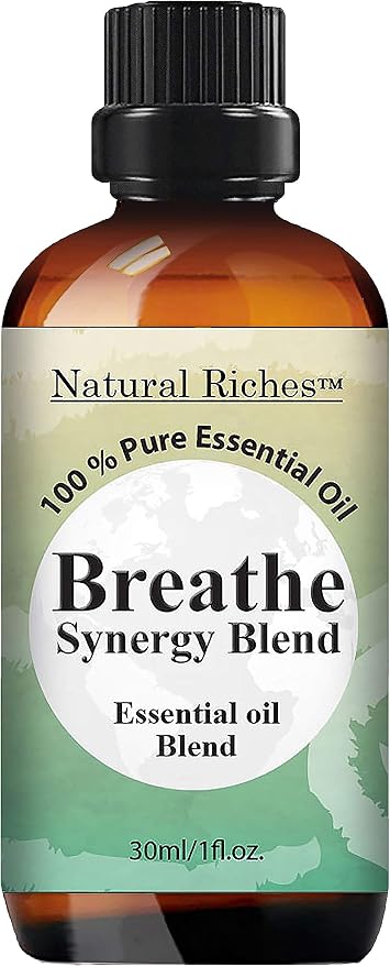 Natural Riches Breathe Essential Oil Blend Breathe Easy - 30 ml by NaturalRiches