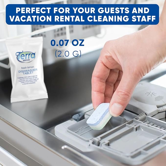 Individually Wrapped Dishwasher Tablets | Dishwasher Detergent | Dish Soap Pods - Image 5
