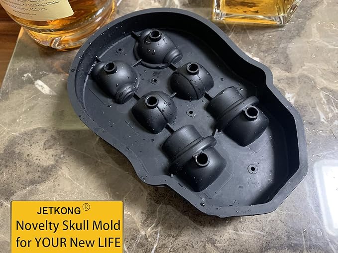 JETKONG 6 Cavity Skull Ice Maker - Image 7