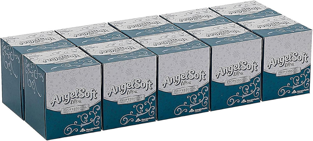 Angel Soft 4636014 ps Ultra Facial Tissue, 2-Ply, White, 7 3/5 x 8 1/2, 96/Bo...