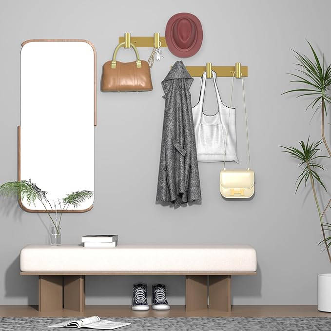 VAEHOLD Hat and Coat Wall Mount Rack - Image 4