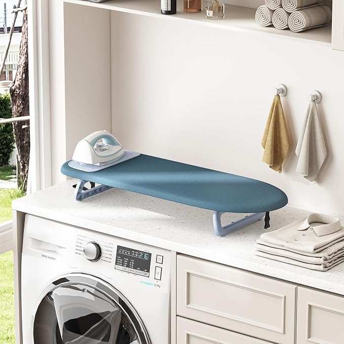 KINGBOARD Tabletop Ironing Board, Small Ironing Board - Image 7