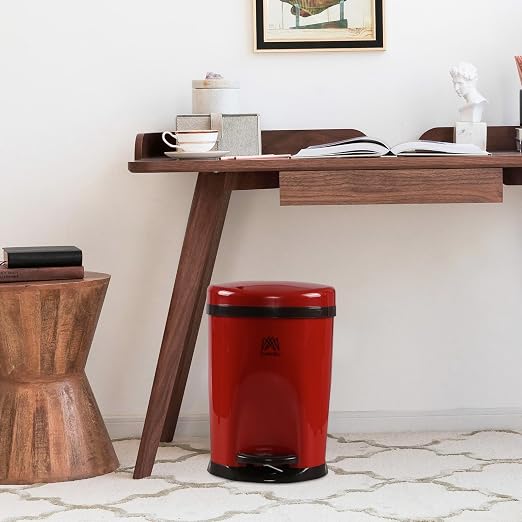 Small Bathroom Step On Trash Can - Image 5