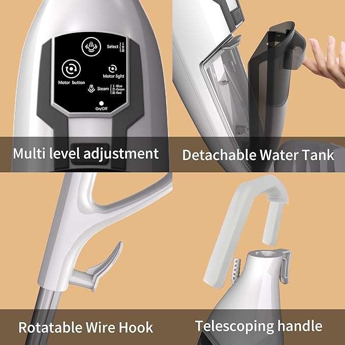 Steam Mop with 13 Accessories, Steam Cleaner - Image 7