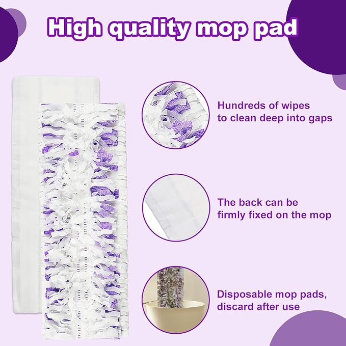 20 Count Disposable mop Pads Refills Compatible - Image 5